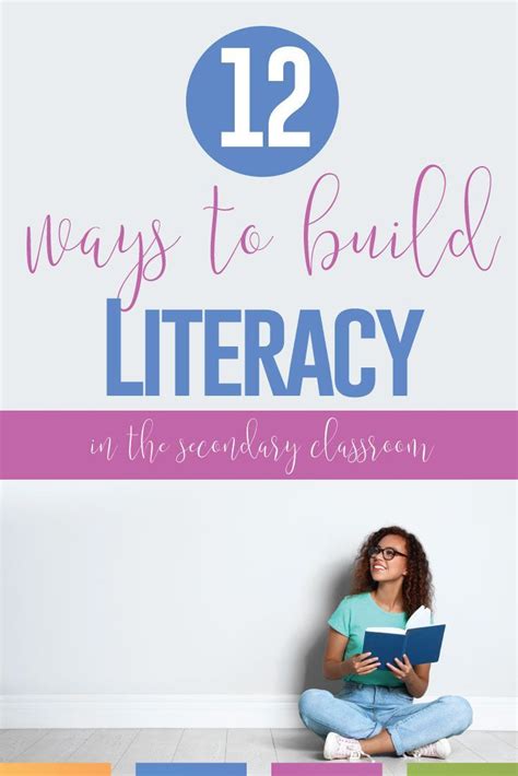 12 Ways to Build Literacy in the Secondary Classroom.